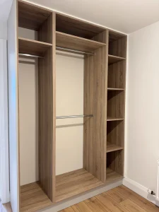 Built-in storage in turn-key modular home